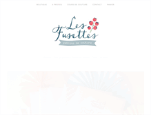 Tablet Screenshot of lesfusettes.com